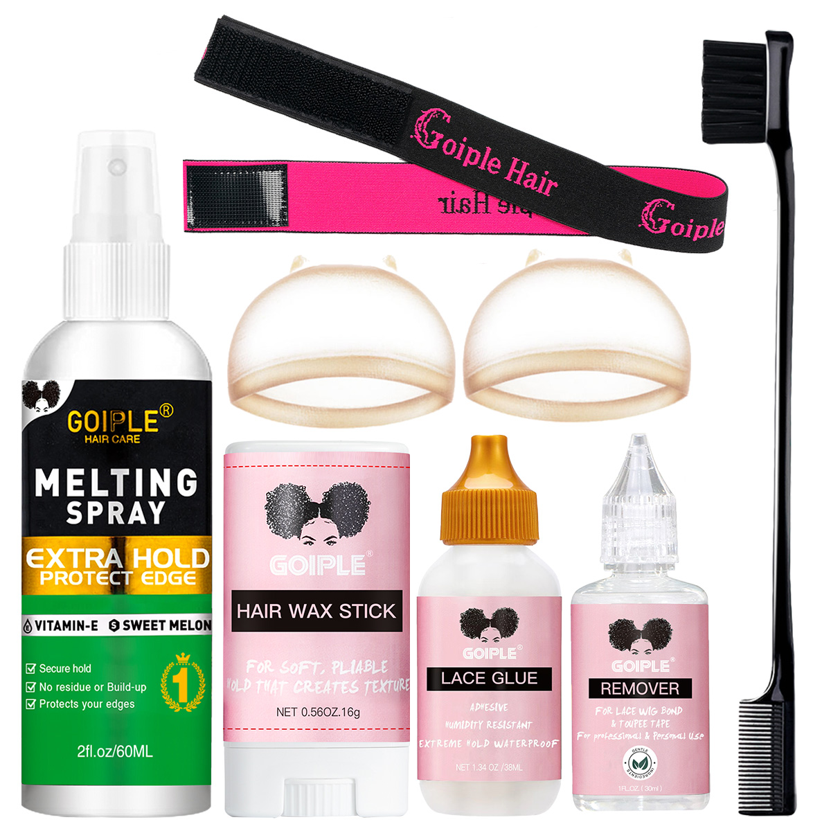 Hair Wax Stick - Спрей-фиксатор GOIPLE Lace Wig Melting Spray: