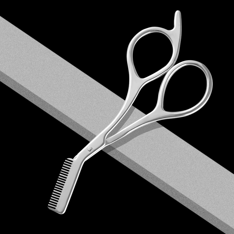 Men'S Grooming Eyebrow Trimming - Ножницы для стрижки бровей из нержавеющей