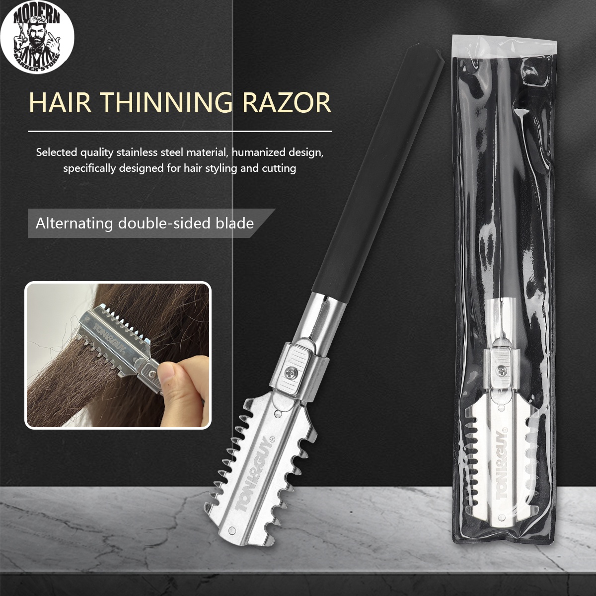 Men'S Grooming Trimmer - Профессиональные двусторонние лезвия для бритья и