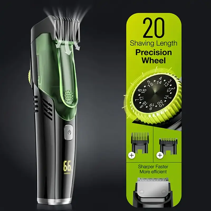 Беспроводной триммер для бород – обзор и цена Men'S Grooming Vacuum