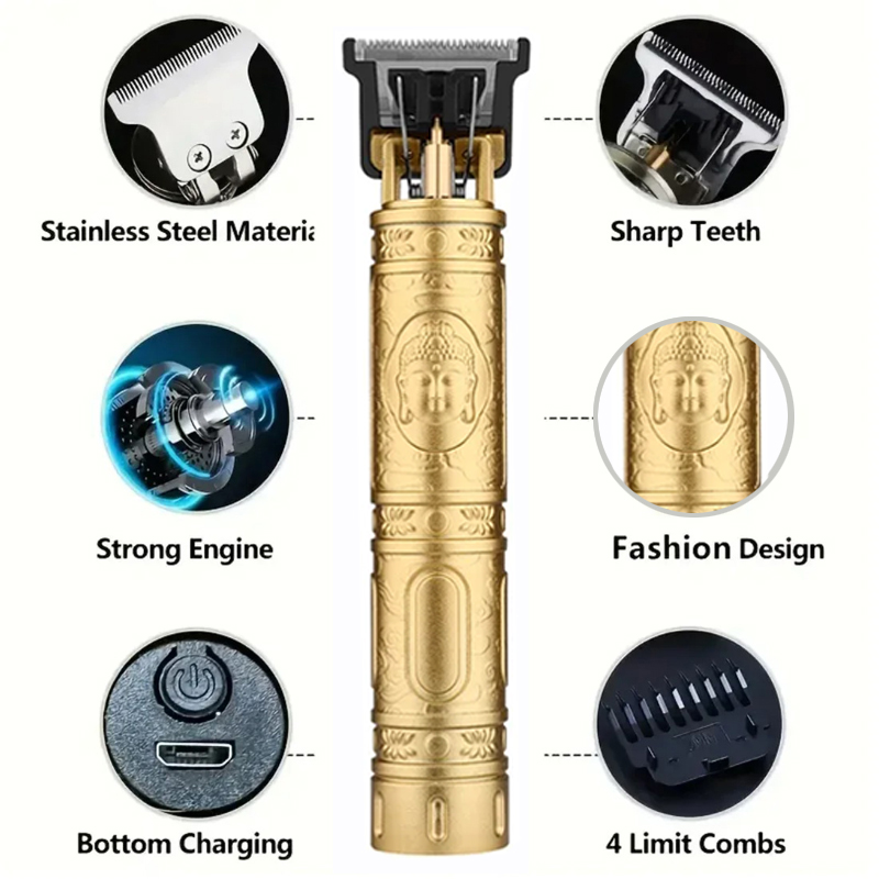 Машинка для стрижки волос T9 с – обзор и цена Hair Clipper Professional