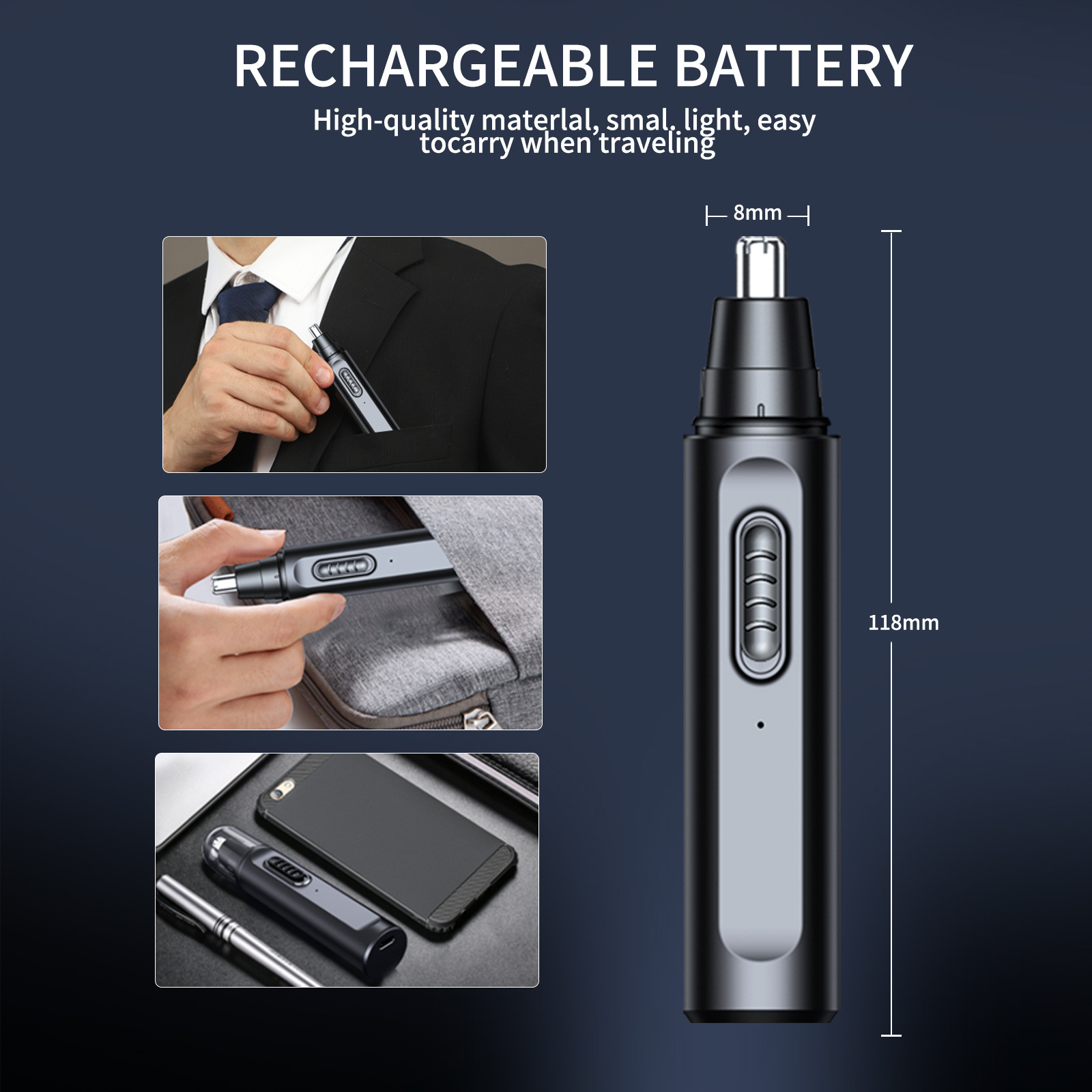 Триммер для волос в носу для м – обзор и цена Electric Shaver Rotary