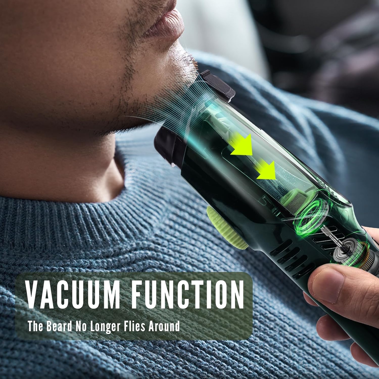 Hatteker беспроводной триммер  – обзор и цена Men'S Grooming Vacuum
