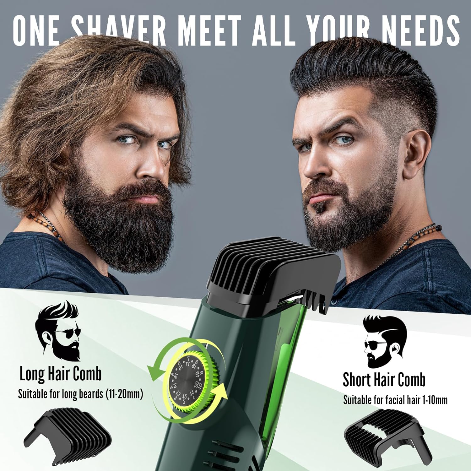Hatteker триммер для бороды дл – обзор и цена Men'S Grooming Vacuum
