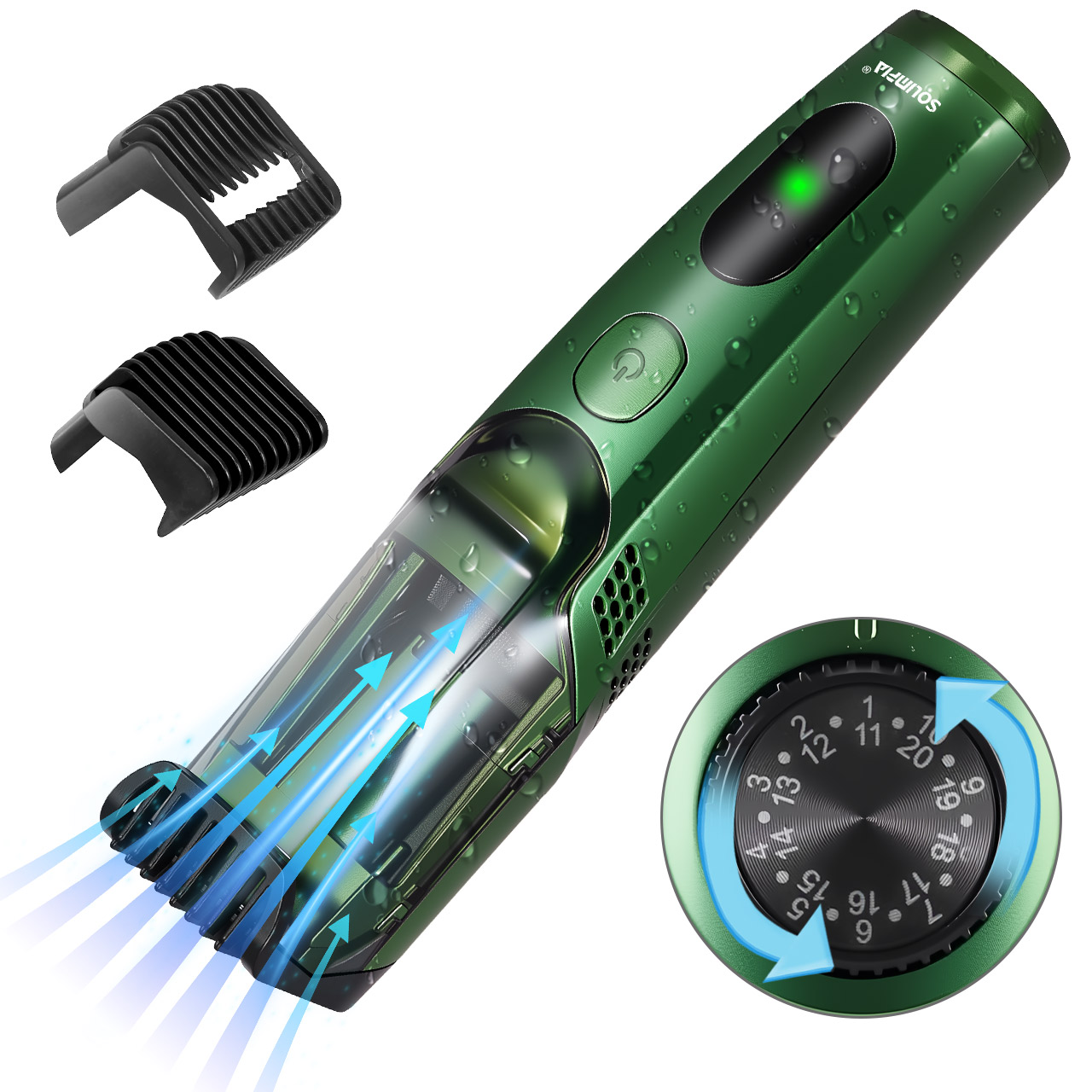 Беспроводной триммер для бород – обзор и цена Men'S Grooming Vacuum