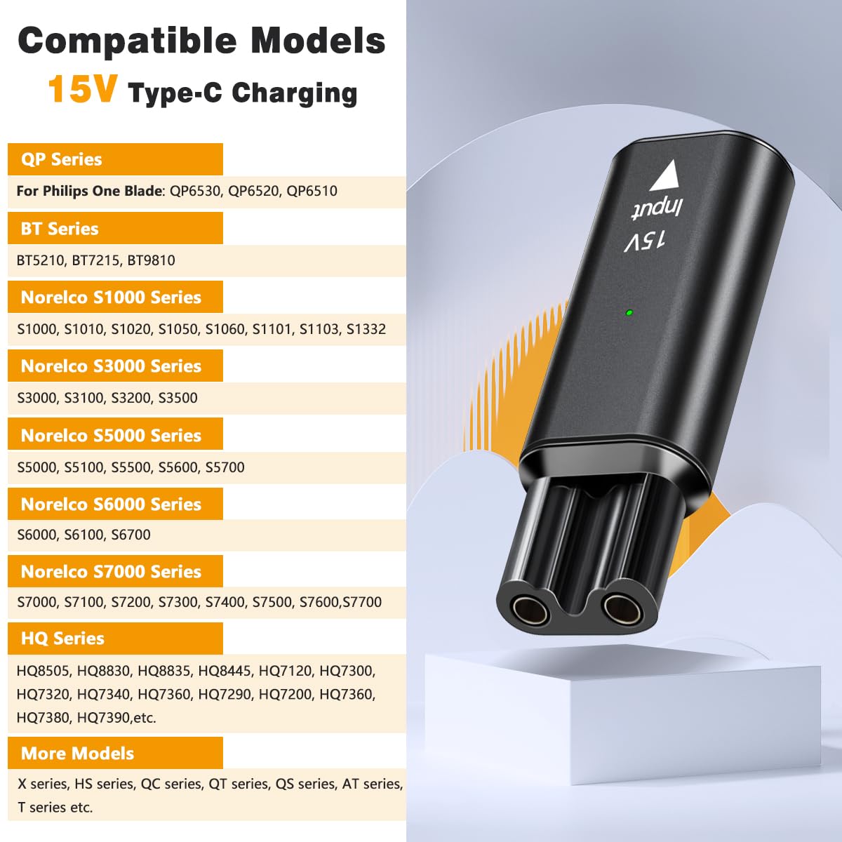 Адаптер для бритвы Brangdy 15  – обзор и цена Men'S Grooming Trimmer