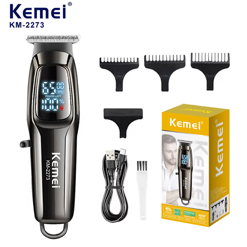 Kemei KM-2273 перезаряжаемая э – обзор и цена Hair Clipper Professional