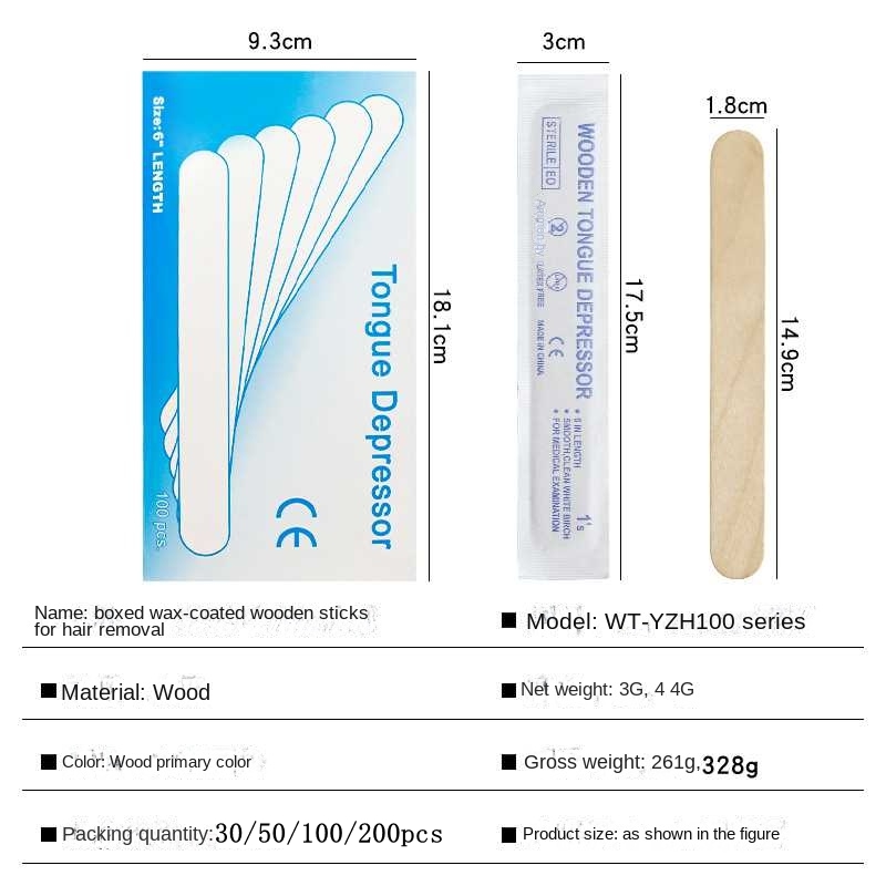 30/50/100/200 шт. одноразовые  – обзор и цена Hair Wax Stick