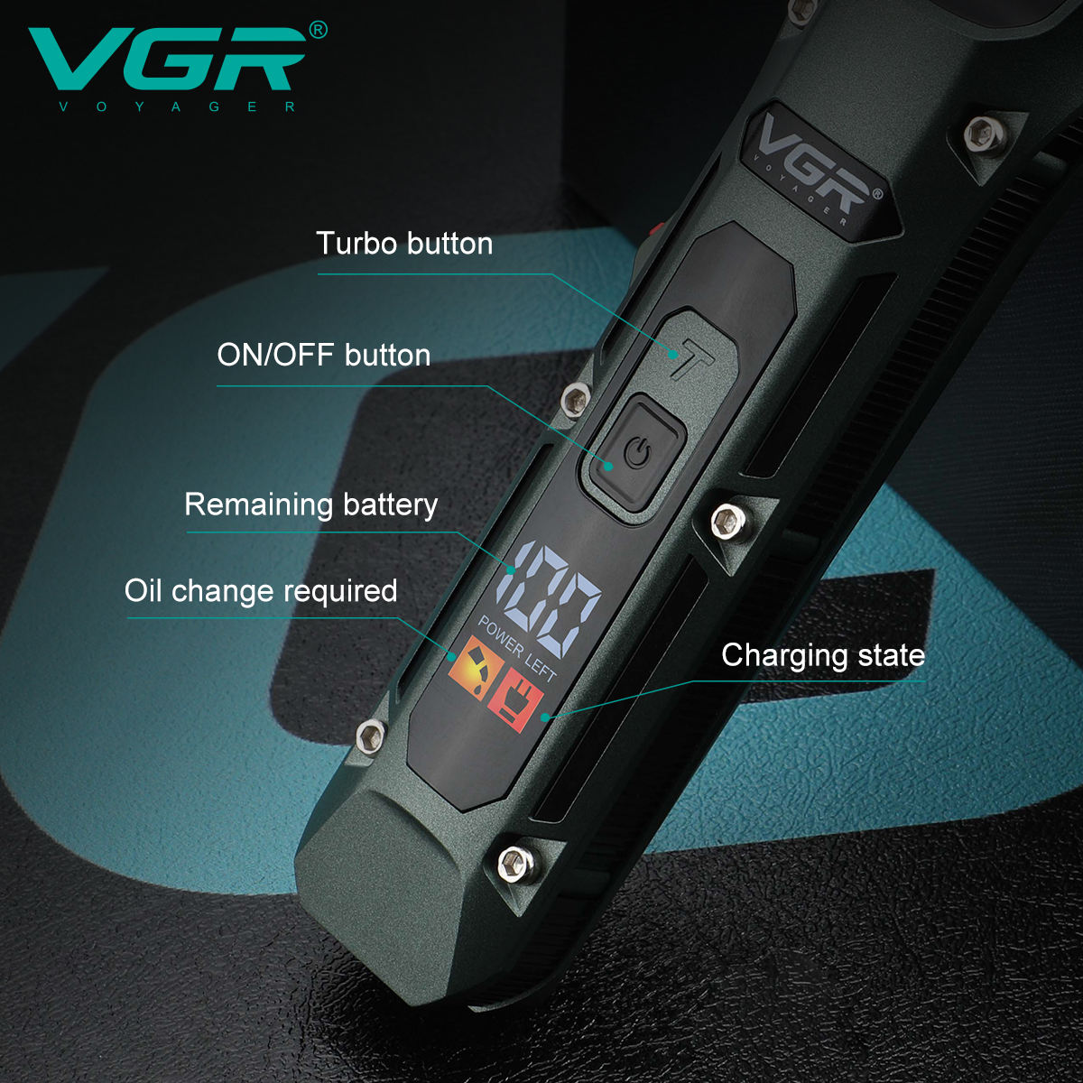 VGR V-696 Новый металлический  – обзор и цена Hair Clipper Professional